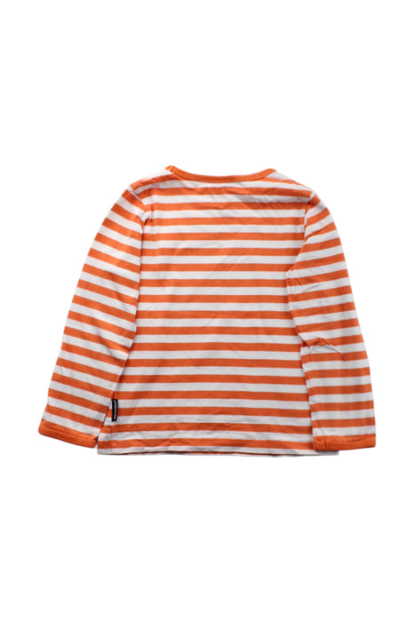 A Orange Long Sleeve T Shirts from Marimekko in size 4T for neutral. (Back View)