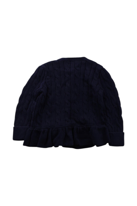 A Navy Cardigans from Ralph Lauren in size 12-18M for girl. (Back View)