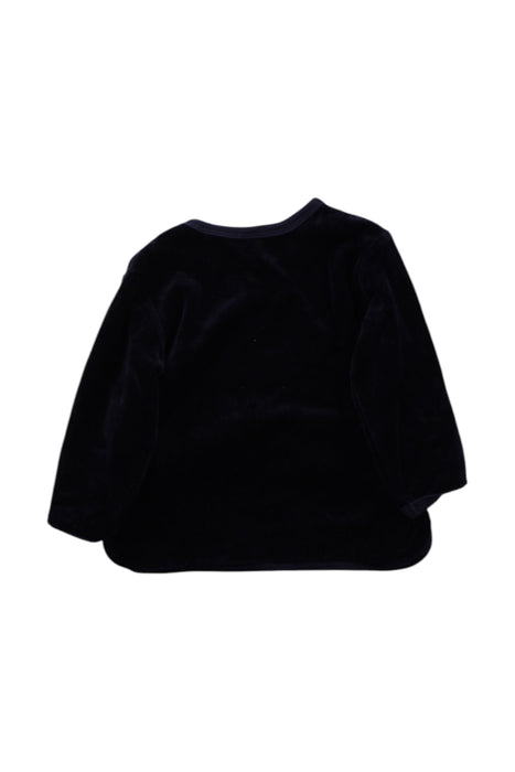 A Black Long Sleeve Tops from Steiff in size 3-6M for neutral. (Back View)