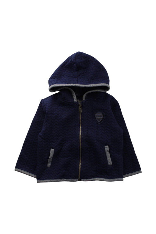 A Navy Lightweight Jackets from Mayoral in size 6-12M for neutral. (Front View)
