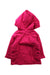 A Pink Hooded Sweatshirts from Saint James in size 3-6M for neutral. (Back View)