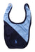 A Navy Bibs from Ralph Lauren in size O/S for neutral. (Front View)