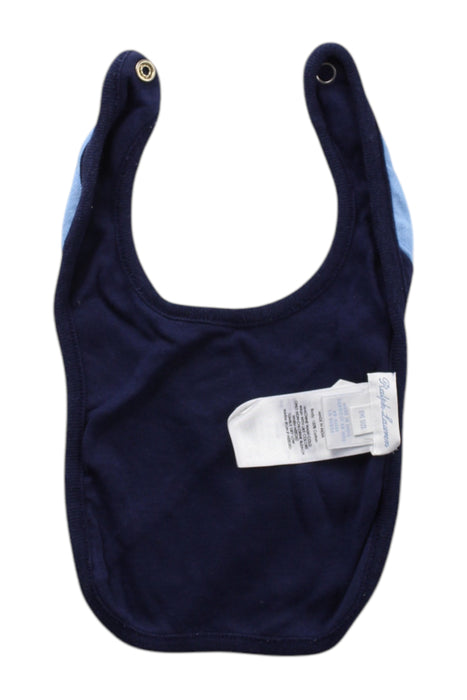 A Navy Bibs from Ralph Lauren in size O/S for neutral. (Back View)