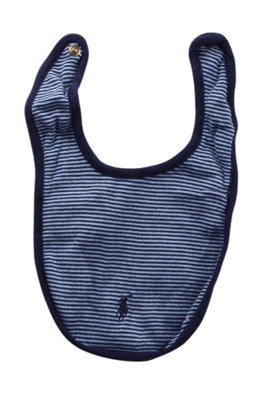 A Navy Bibs from Ralph Lauren in size O/S for neutral. (Front View)