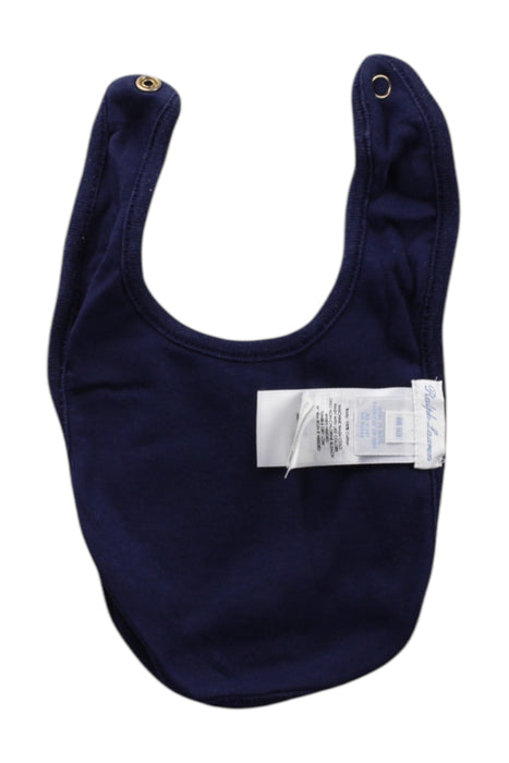 A Navy Bibs from Ralph Lauren in size O/S for neutral. (Back View)