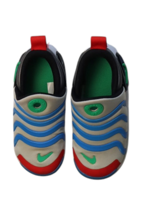 A Multicolour Slip Ons from Nike in size 4T for boy. (Back View)