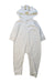 A White Onesies from Seed in size 6-12M for neutral. (Front View)
