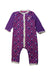 A Purple Long Sleeve Rompers from Adidas in size 3-6M for girl. (Front View)