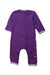 A Purple Long Sleeve Rompers from Adidas in size 3-6M for girl. (Back View)