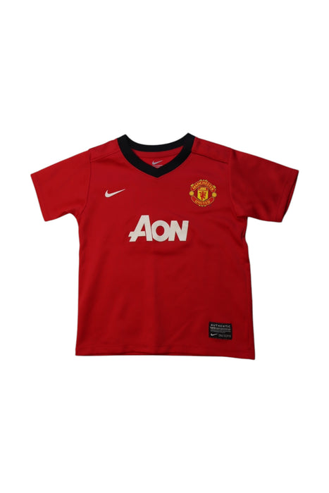 A Red Short Sleeve T Shirts from Nike in size 18-24M for boy. (Front View)
