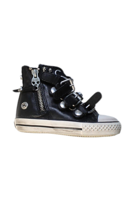 A Black Sneakers from Ash in size 18-24M for girl. (Front View)