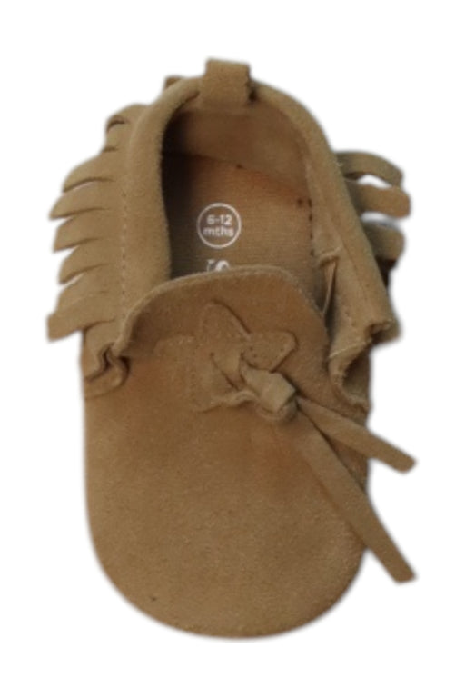 A Beige Loafers & Moccasins from Seed in size 6-12M for neutral. (Front View)