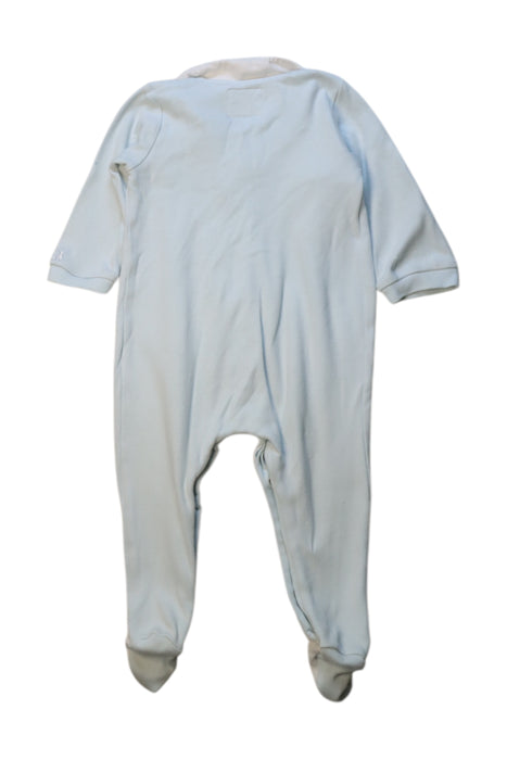A Blue Onesies from Emile et Rose in size 3-6M for neutral. (Back View)