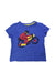 A Blue Short Sleeve T Shirts from DPAM in size 4T for boy. (Front View)