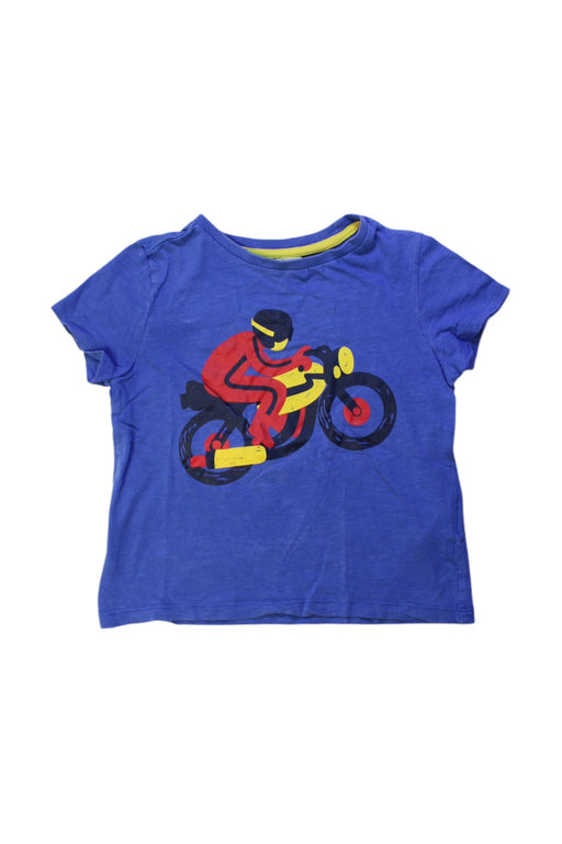 A Blue Short Sleeve T Shirts from DPAM in size 4T for boy. (Front View)