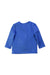 A Blue Long Sleeve Tops from Momonittu in size 2T for boy. (Back View)