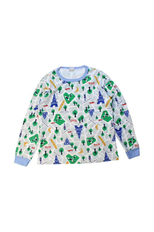 A Multicolour Long Sleeve Tops from Petit Bateau in size 10Y for boy. (Front View)