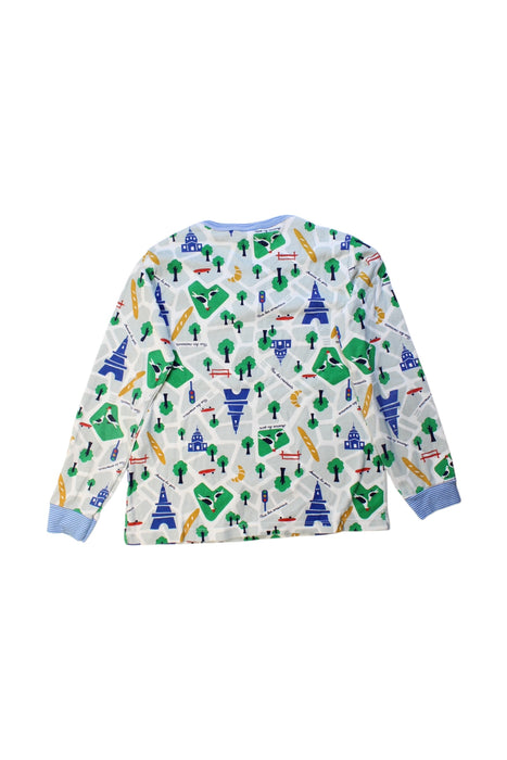 A Multicolour Long Sleeve Tops from Petit Bateau in size 10Y for boy. (Back View)