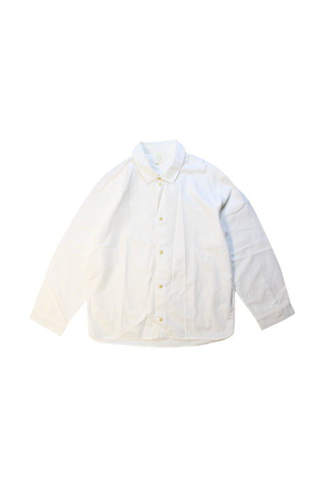 A White Long Sleeve Shirts from COS in size 6T for boy. (Front View)