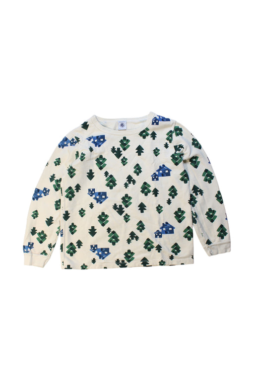 A Multicolour Long Sleeve Tops from Petit Bateau in size 10Y for boy. (Front View)