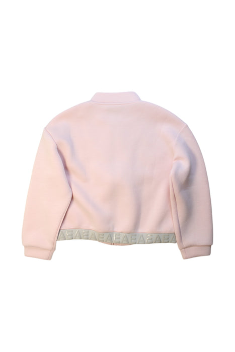 A Ivory Lightweight Jackets from Emporio Armani in size 10Y for girl. (Back View)