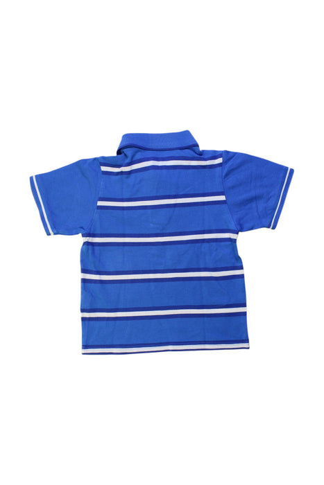 A Blue Short Sleeve Polos from Lacoste in size 3T for boy. (Back View)