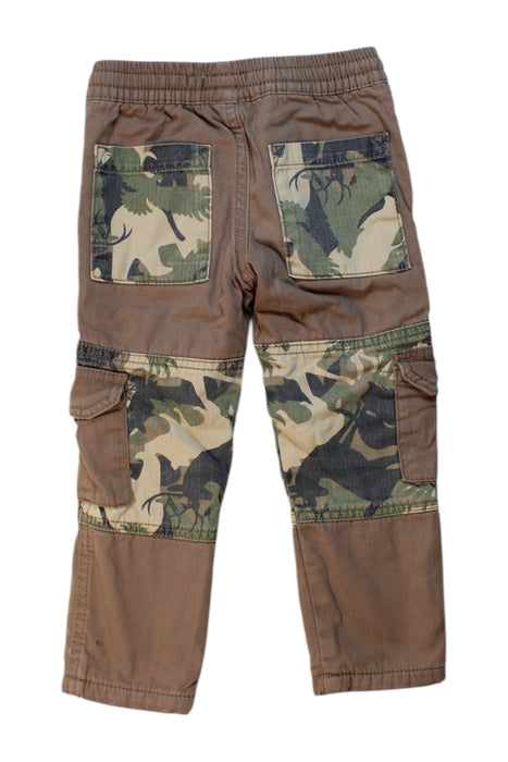 A Brown Casual Pants from DPAM in size 2T for boy. (Back View)