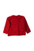 A Red Long Sleeve Tops from Jojo Maman Bébé in size 12-18M for neutral. (Back View)