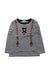 A Black Long Sleeve Tops from Miki House in size 4T for neutral. (Front View)