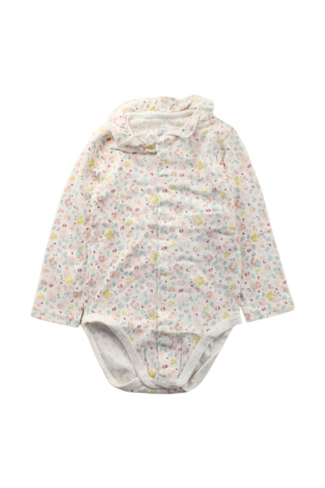 A Multicolour Long Sleeve Bodysuits from Petit Bateau in size 12-18M for neutral. (Front View)