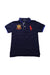 A Navy Short Sleeve Polos from Polo Ralph Lauren in size 4T for boy. (Front View)