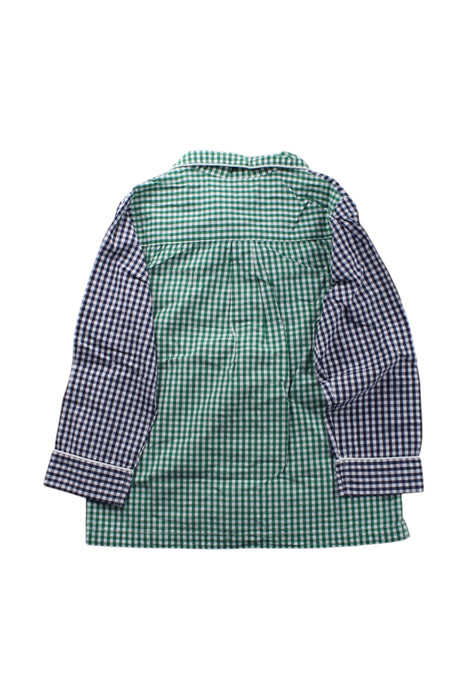 A Blue Long Sleeve Shirts from BEAMS in size 4T for neutral. (Back View)
