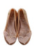 A Peach Flats from Mini Melissa Vivienne Westwood in size 6T for girl. (Back View)