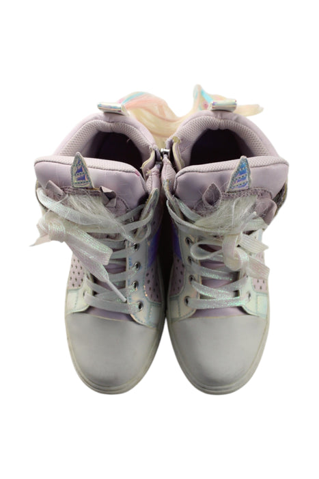 A Multicolour Sneakers from Kurt Geiger in size 7Y for girl. (Back View)