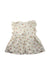 A Multicolour Short Sleeve Dresses from Velveteen in size 6T for girl. (Back View)