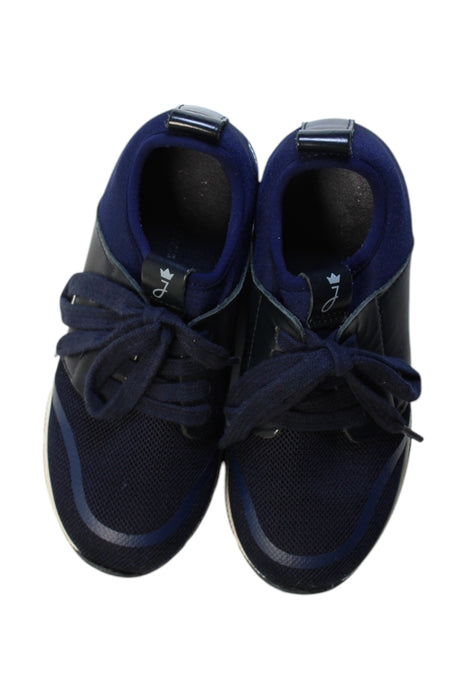 A Navy Sneakers from Jacadi in size 6T for boy. (Back View)