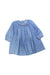 A Blue Long Sleeve Dresses from Chloe in size 2T for girl. (Front View)