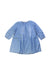A Blue Long Sleeve Dresses from Chloe in size 2T for girl. (Back View)