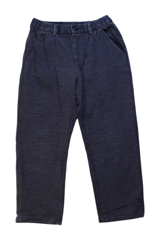 A Navy Dress Pants from Bonpoint in size 6T for boy. (Front View)