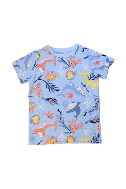 A Multicolour Short Sleeve T Shirts from Polarn O. Pyret in size 5T for boy. (Front View)