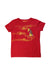 A Red Short Sleeve T Shirts from Shanghai Tang in size 6T for girl. (Front View)
