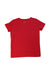 A Red Short Sleeve T Shirts from Shanghai Tang in size 6T for girl. (Back View)