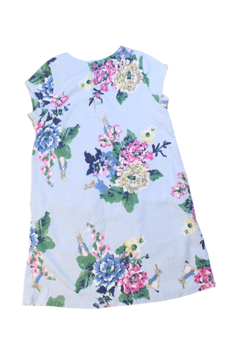 A Multicolour Sleeveless Dresses from Joules in size 3T for girl. (Back View)