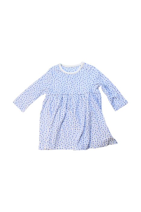 A Blue Long Sleeve Dresses from Mothercare in size 0-3M for girl. (Front View)