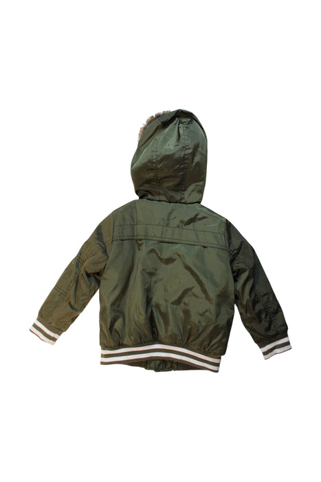 A Green Puffer/Quilted Coats & Outerwear from Mothercare in size 3T for boy. (Back View)
