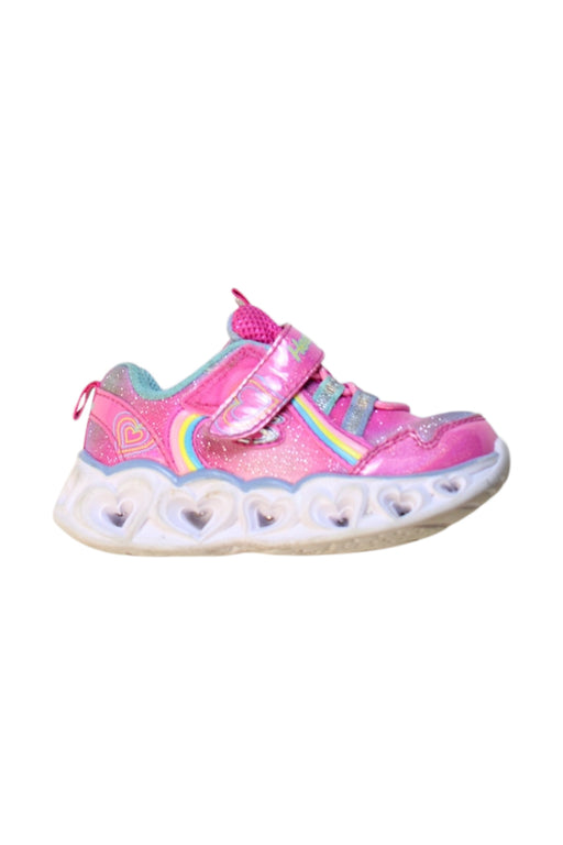 A Multicolour Sneakers from Skechers in size 18-24M for girl. (Front View)