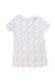 A White Short Sleeve Dresses from Seed in size 2T for girl. (Back View)