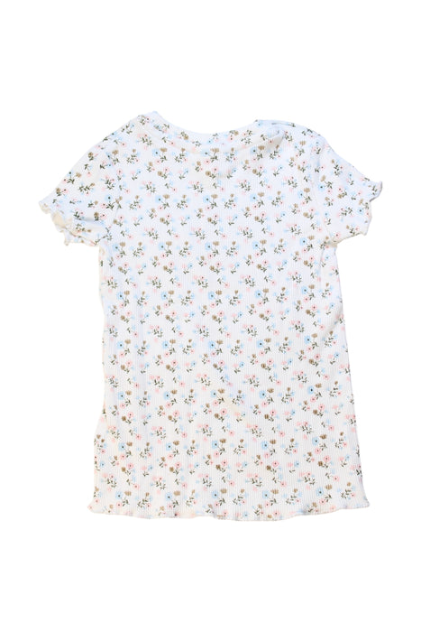 A White Short Sleeve Dresses from Seed in size 2T for girl. (Back View)