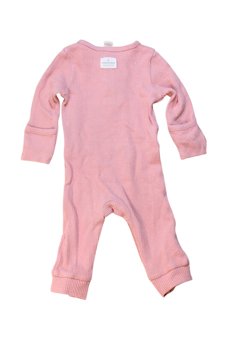 A Pink Long Sleeve Rompers from Country Road in size 0-3M for girl. (Back View)