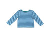 A Blue Long Sleeve Tops from Cyrillus in size 4T for girl. (Front View)